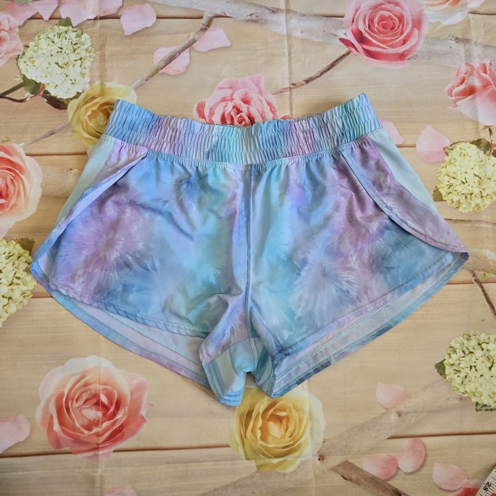 AS Revival tie dye running shorts
